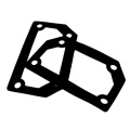 Custom Silicone Rubber Square Gasket for Pipe and Flange